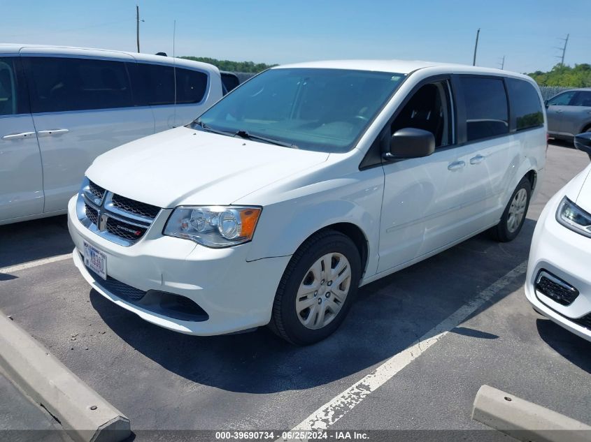 2016 Dodge Grand Caravan Se VIN: 2C4RDGBGXGR114599 Lot: 39690734