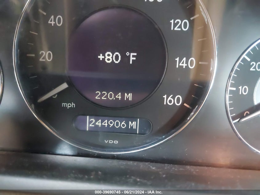2004 Mercedes-Benz E 320 4Matic VIN: WDBUF82J94X144484 Lot: 39690745