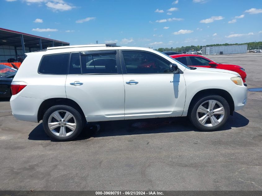 2008 Toyota Highlander Limited VIN: JTEES42A382042722 Lot: 39690751