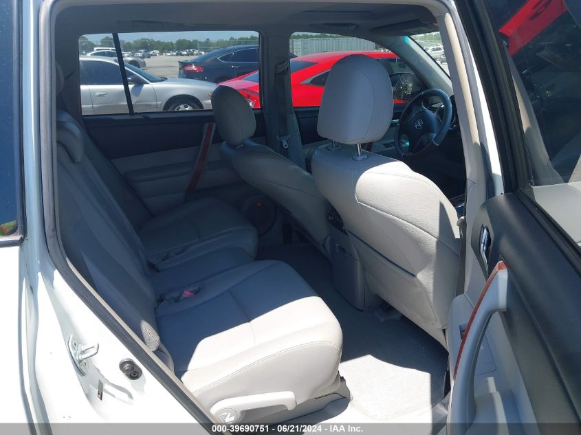 2008 Toyota Highlander Limited VIN: JTEES42A382042722 Lot: 39690751