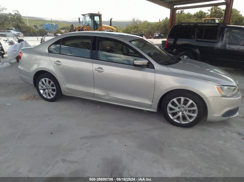 2011 Volkswagen Jetta 2.5L Se VIN: 3VWDX7AJXBM307458 Lot: 39690756