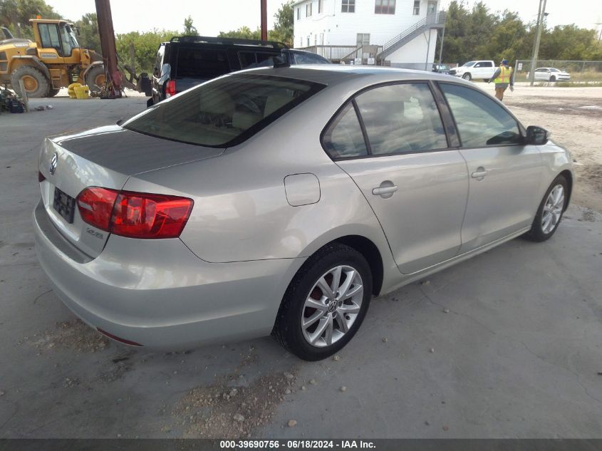 2011 Volkswagen Jetta 2.5L Se VIN: 3VWDX7AJXBM307458 Lot: 39690756