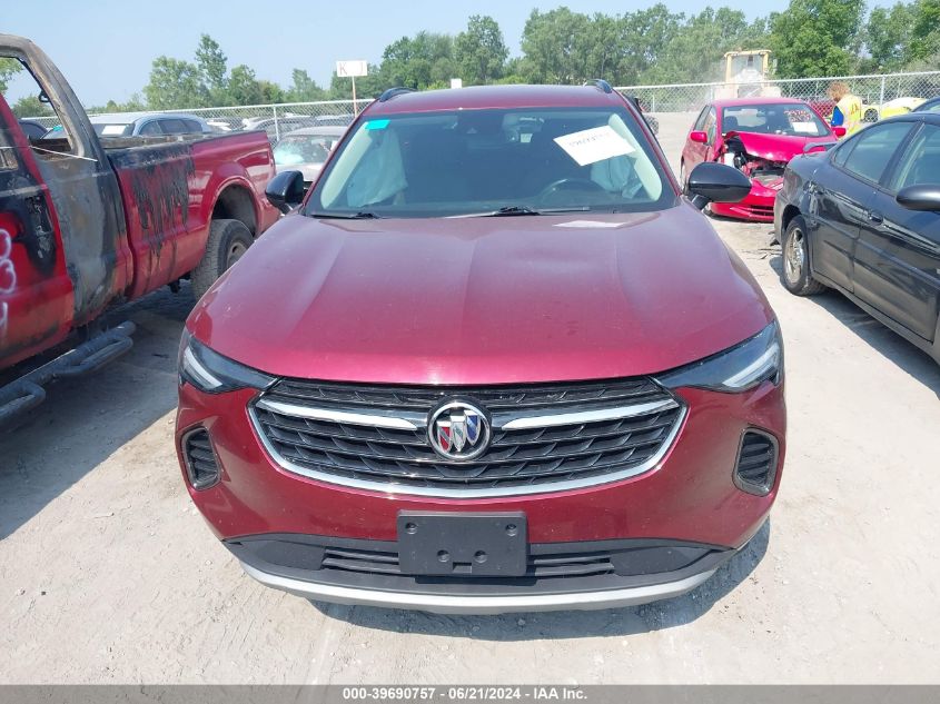 2021 Buick Envision Preferred VIN: LRBAZLR47MD149813 Lot: 39690757