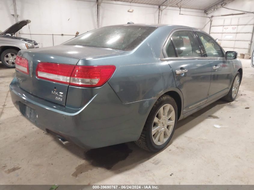 3LNHL2JC0CR812011 | 2012 LINCOLN MKZ