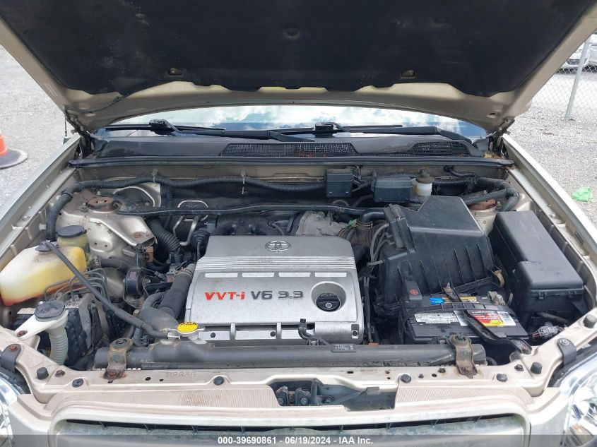 2006 Toyota Highlander V6 VIN: JTEEP21A460186098 Lot: 39690861