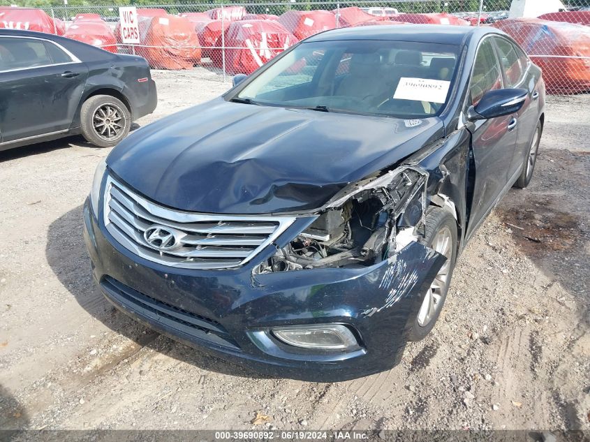 2013 Hyundai Azera VIN: KMHFG4JG4DA259157 Lot: 39690892