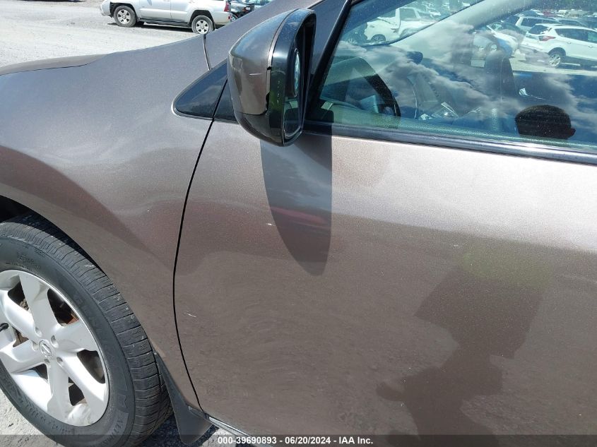 2009 Nissan Murano S/Sl/Le VIN: JN8AZ18W09W145692 Lot: 39690893