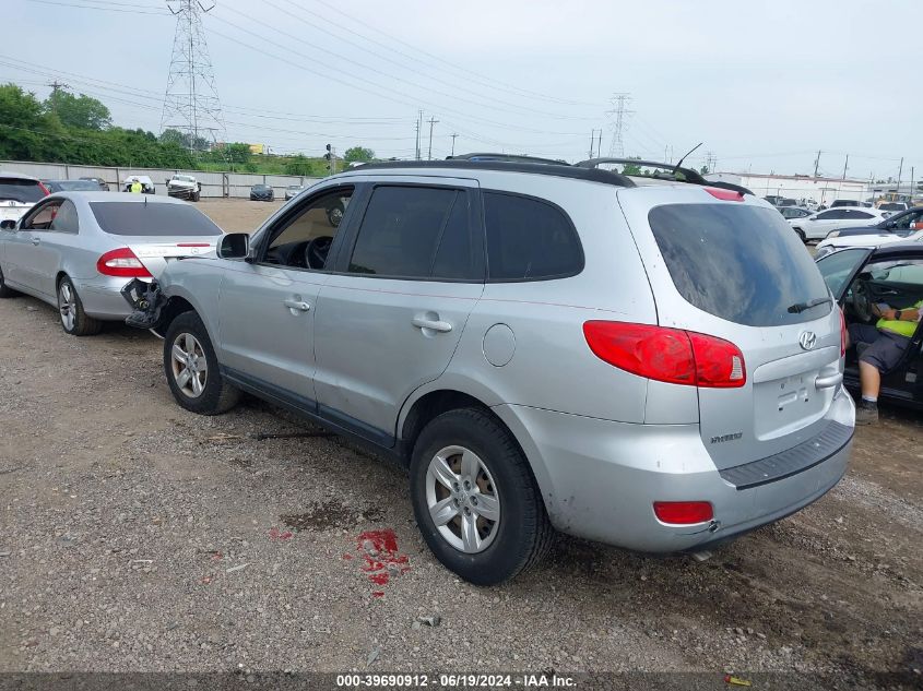 2009 Hyundai Santa Fe Gls VIN: 5NMSG13D69H278679 Lot: 39690912