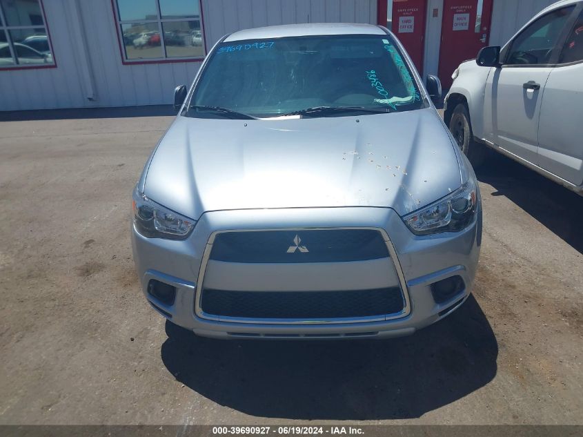 2012 Mitsubishi Outlander Sport Es VIN: JA4AP3AU3CZ003486 Lot: 39690927