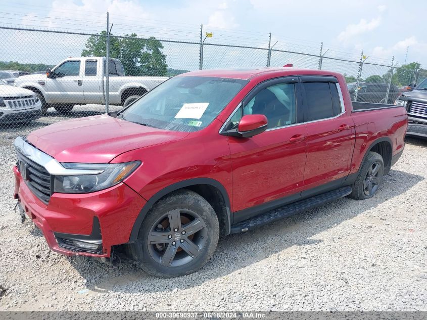 2022 Honda Ridgeline Rtl VIN: 5FPYK3F58NB011880 Lot: 39690937