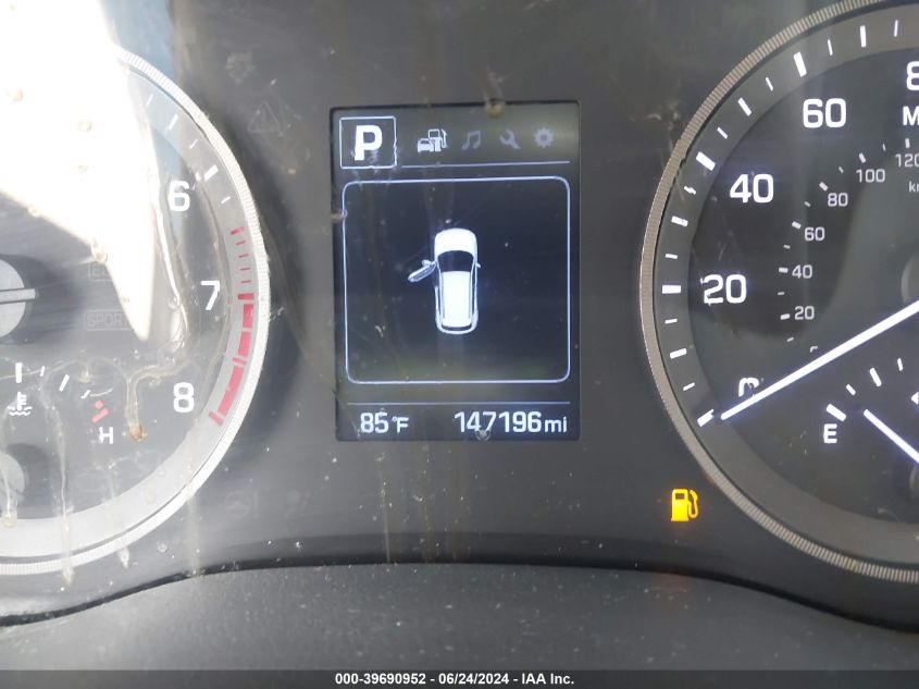 2017 Hyundai Tucson Se VIN: KM8J33A4XHU528420 Lot: 39690952