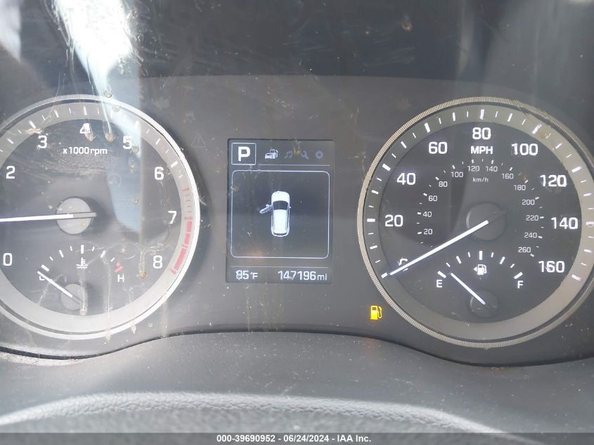 2017 Hyundai Tucson Se VIN: KM8J33A4XHU528420 Lot: 39690952