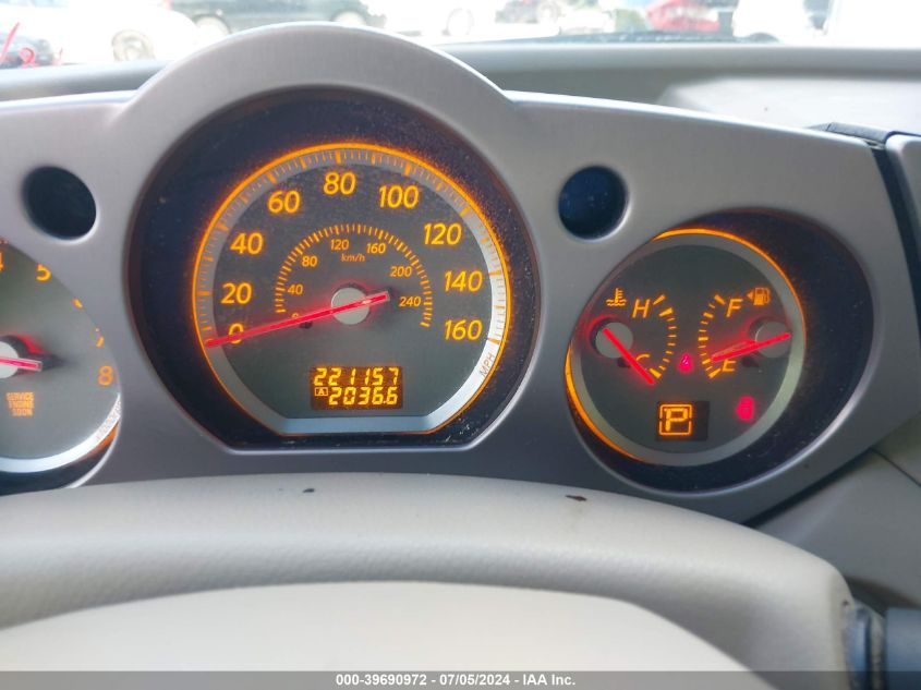 2006 Nissan Murano Sl VIN: JN8AZ08T96W420973 Lot: 39690972