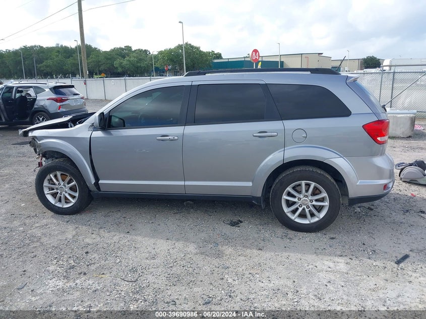 2015 Dodge Journey Sxt VIN: 3C4PDCBG9FT743315 Lot: 39690986