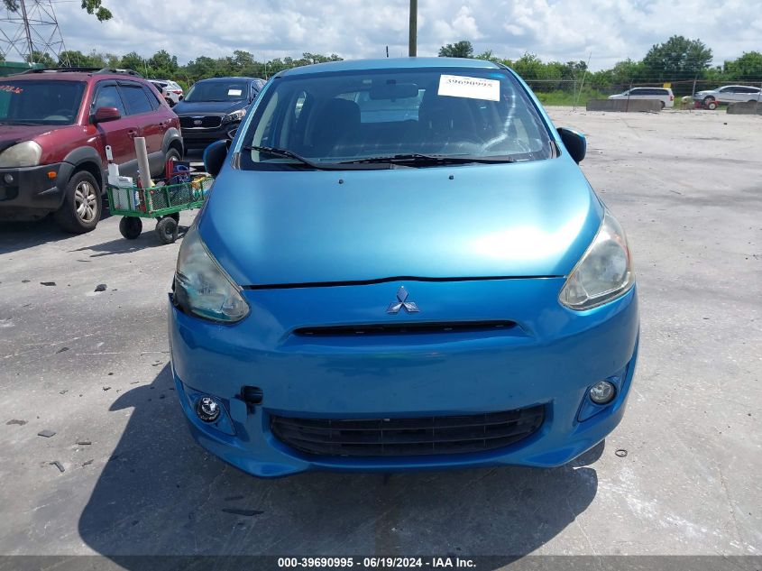 2015 Mitsubishi Mirage Rf VIN: ML32A4HJ5FH059536 Lot: 39690995