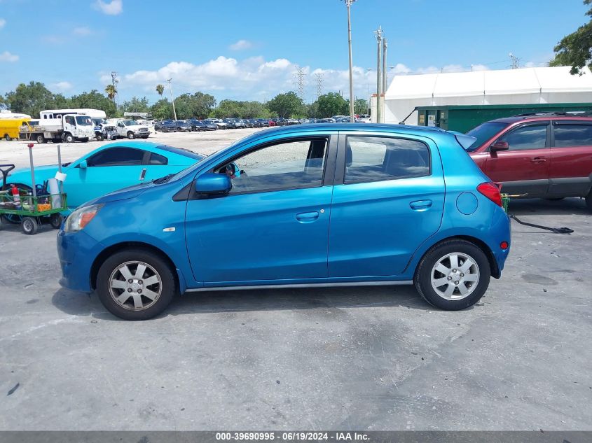 2015 Mitsubishi Mirage Rf VIN: ML32A4HJ5FH059536 Lot: 39690995