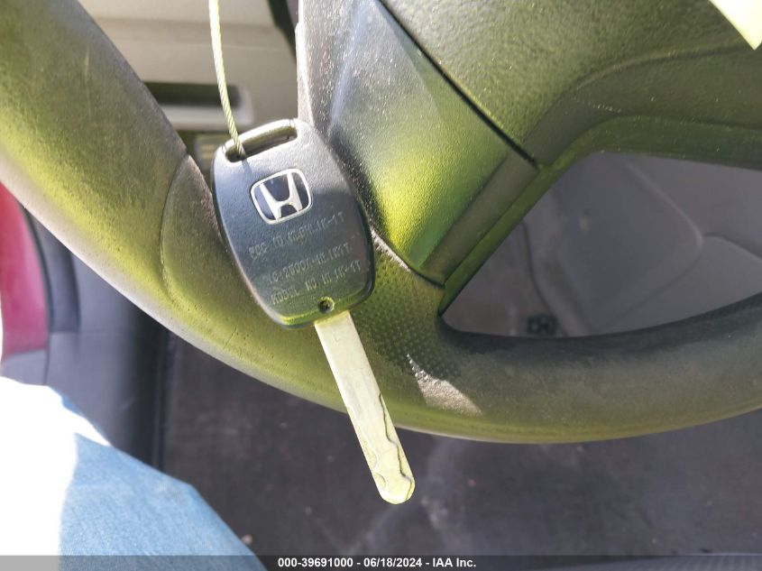 2007 Honda Cr-V Lx VIN: JHLRE48337C110180 Lot: 39691000