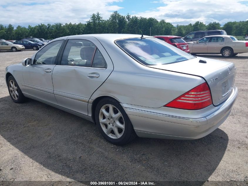 2004 Mercedes-Benz S 500 4Matic VIN: WDBNG84J94A428389 Lot: 39691001