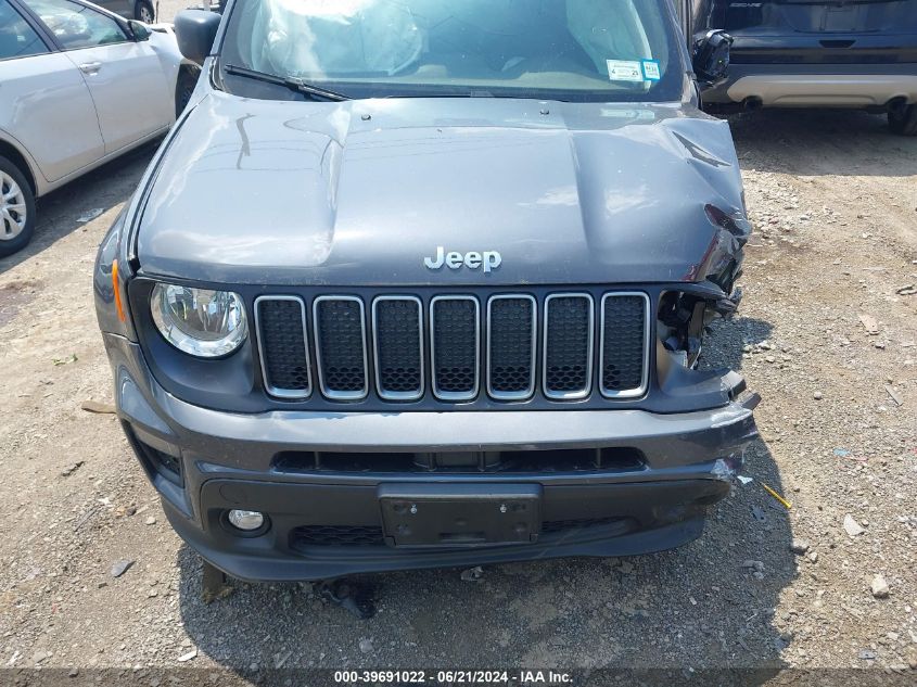2022 Jeep Renegade Latitude 4X4 VIN: ZACNJDB16NPN86105 Lot: 39691022
