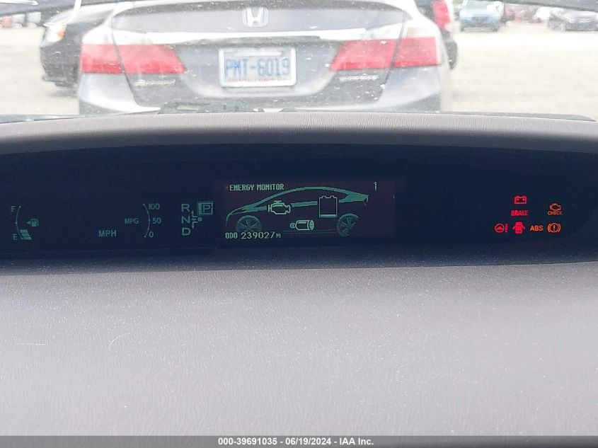 2010 Toyota Prius Iv VIN: JTDKN3DU9A0151770 Lot: 39691035