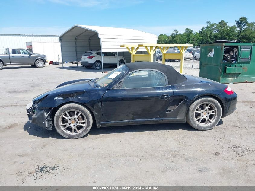 2008 Porsche Boxster VIN: WP0CA29848U711042 Lot: 39691074