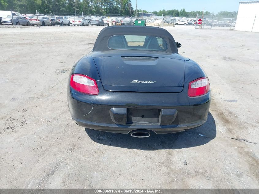 2008 Porsche Boxster VIN: WP0CA29848U711042 Lot: 39691074