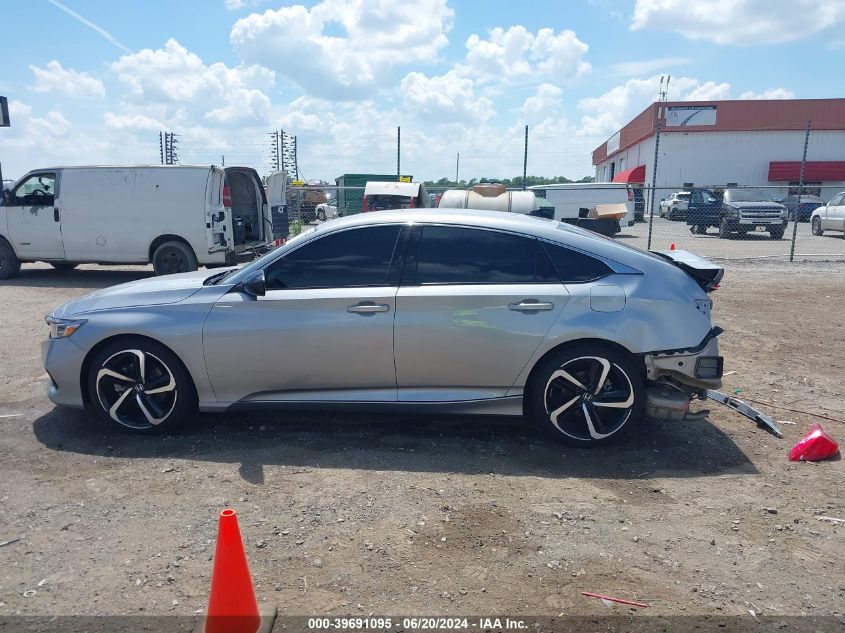 2022 Honda Accord Sport VIN: 1HGCV1F37NA042111 Lot: 39691095