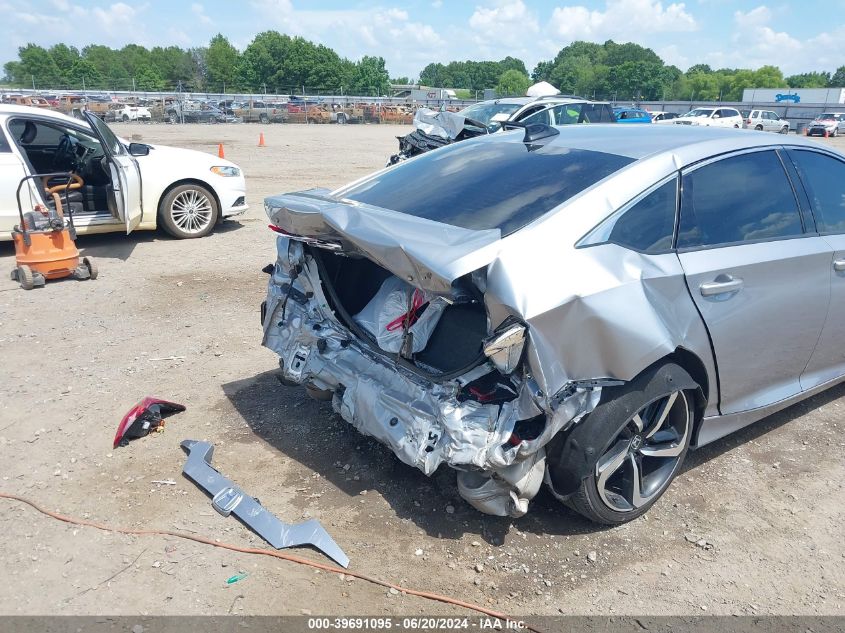 2022 Honda Accord Sport VIN: 1HGCV1F37NA042111 Lot: 39691095