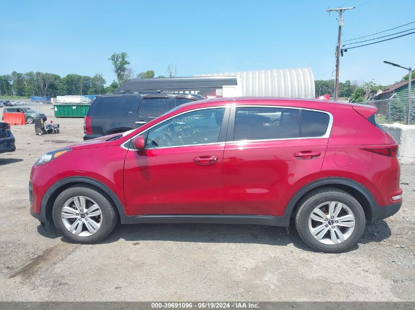 2017 Kia Sportage Lx VIN: KNDPM3AC1H7234048 Lot: 39691096