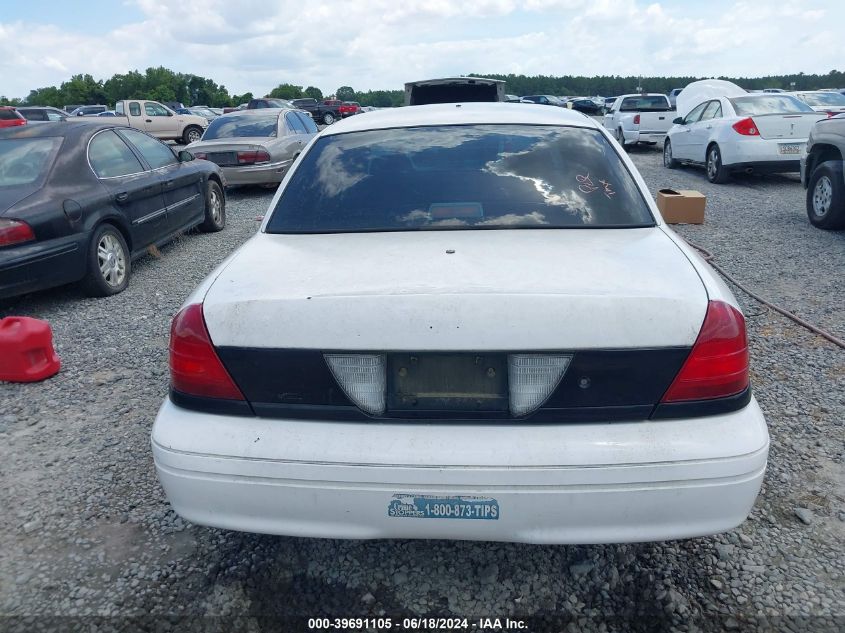 2008 Ford Crown Victoria Police/Police Interceptor VIN: 2FAFP71V08X175358 Lot: 39691105