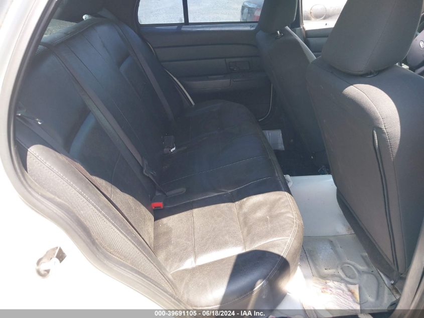 2008 Ford Crown Victoria Police/Police Interceptor VIN: 2FAFP71V08X175358 Lot: 39691105