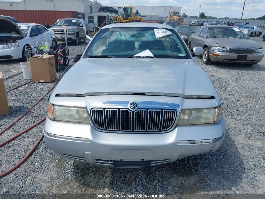 2001 Mercury Grand Marquis Ls VIN: 2MEFM75W91X625017 Lot: 39691106