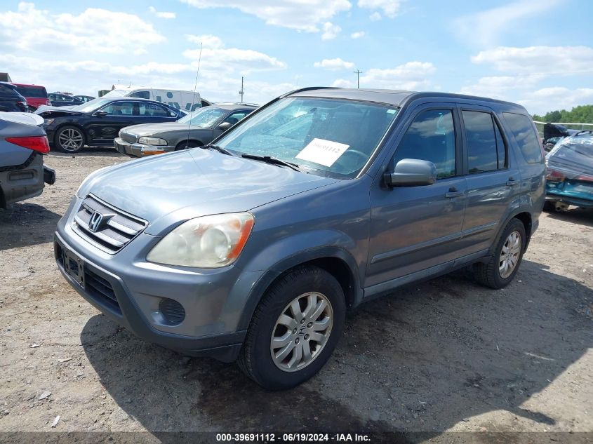 2005 Honda Cr-V Se VIN: SHSRD78905U305796 Lot: 39691112