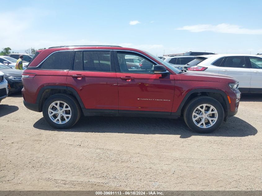 2023 Jeep Grand Cherokee Limited 4X4 VIN: 1C4RJHBG7PC512232 Lot: 39691113