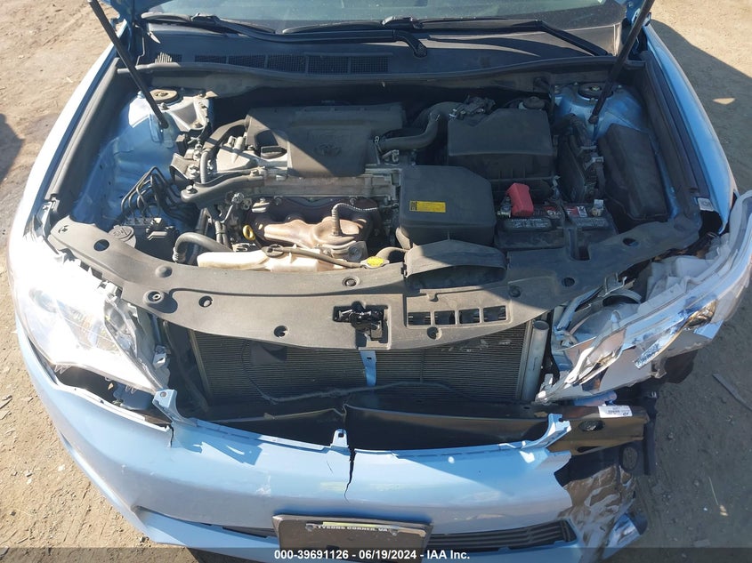 2013 Toyota Camry L/Se/Le/Xle VIN: 4T4BF1FK0DR276863 Lot: 39691126