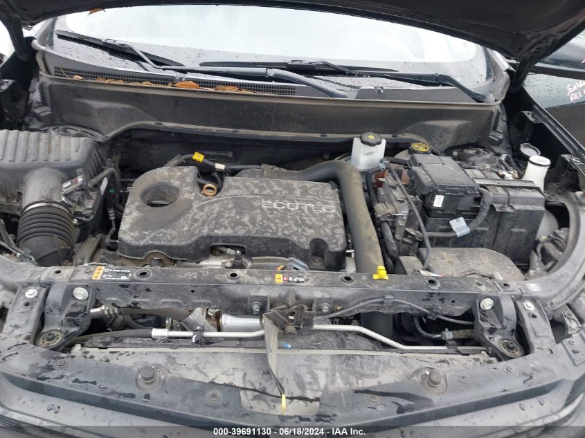 2020 Chevrolet Equinox Fwd Lt 1.5L Turbo VIN: 3GNAXKEV1LL263693 Lot: 39691130