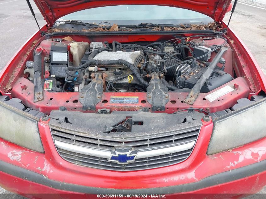 2004 Chevrolet Impala VIN: 2G1WF52E049443302 Lot: 39691159