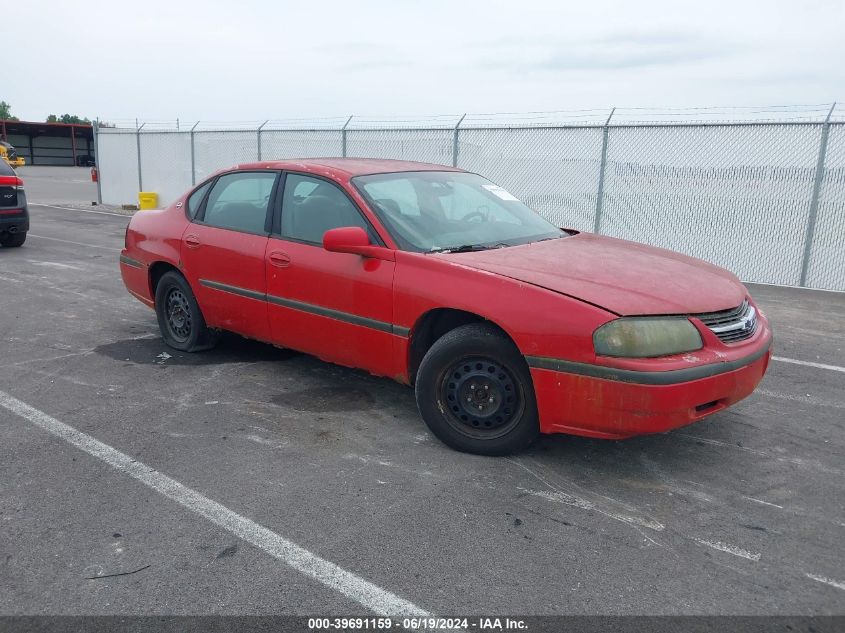 2G1WF52E049443302 | 2004 CHEVROLET IMPALA