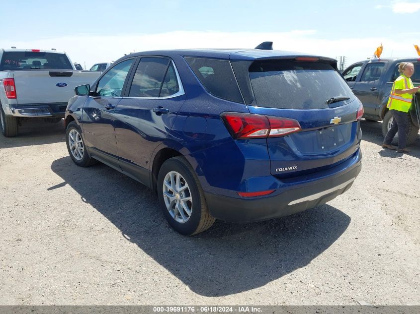 2023 Chevrolet Equinox Awd Lt VIN: 3GNAXUEGXPS125434 Lot: 39691176