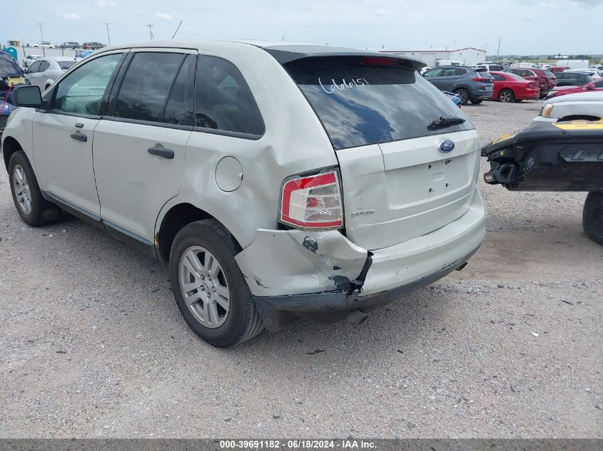 2007 Ford Edge Se VIN: 2FMDK36C87BB60498 Lot: 39691182