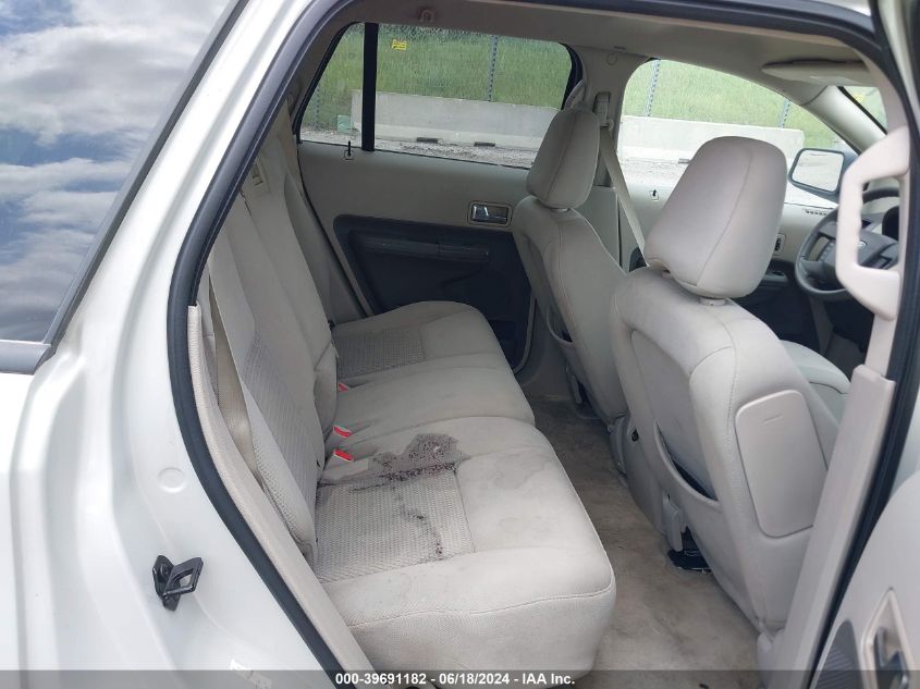 2007 Ford Edge Se VIN: 2FMDK36C87BB60498 Lot: 39691182