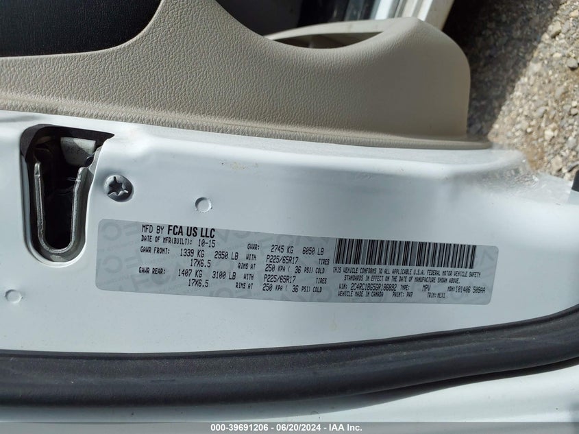 2016 CHRYSLER TOWN & COUNTRY TOURING - 2C4RC1BG5GR186892