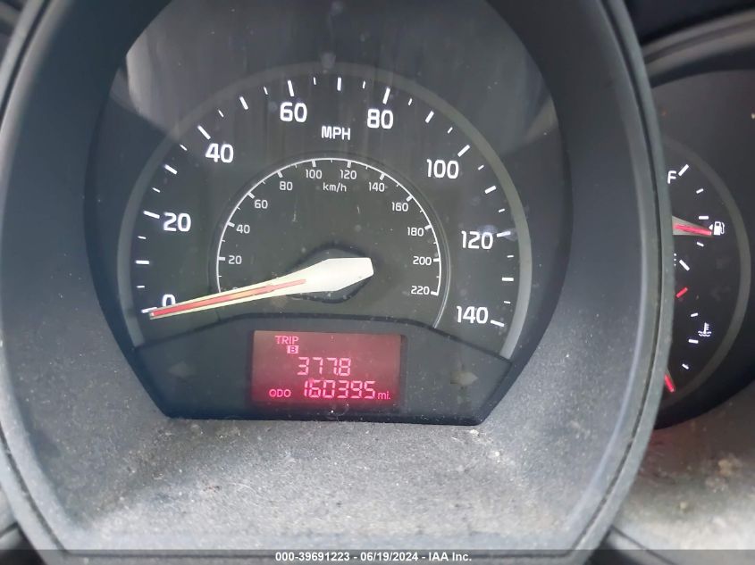 2015 Kia Rio Lx VIN: KNADM4A34F6457533 Lot: 39691223