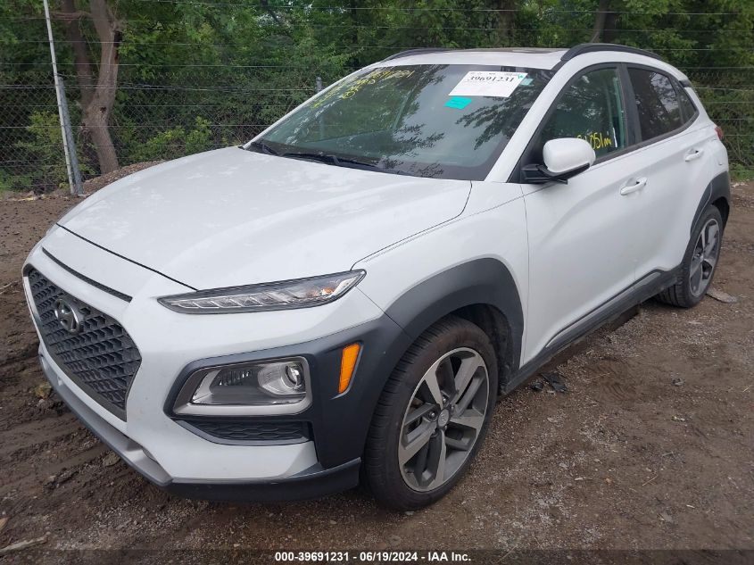 2018 Hyundai Kona Limited VIN: KM8K33A51JU080197 Lot: 39691231