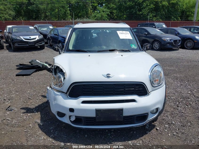 2012 Mini Cooper S Countryman VIN: WMWZC5C57CWL57029 Lot: 39691234