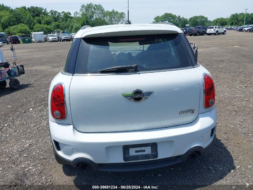 2012 Mini Cooper S Countryman VIN: WMWZC5C57CWL57029 Lot: 39691234
