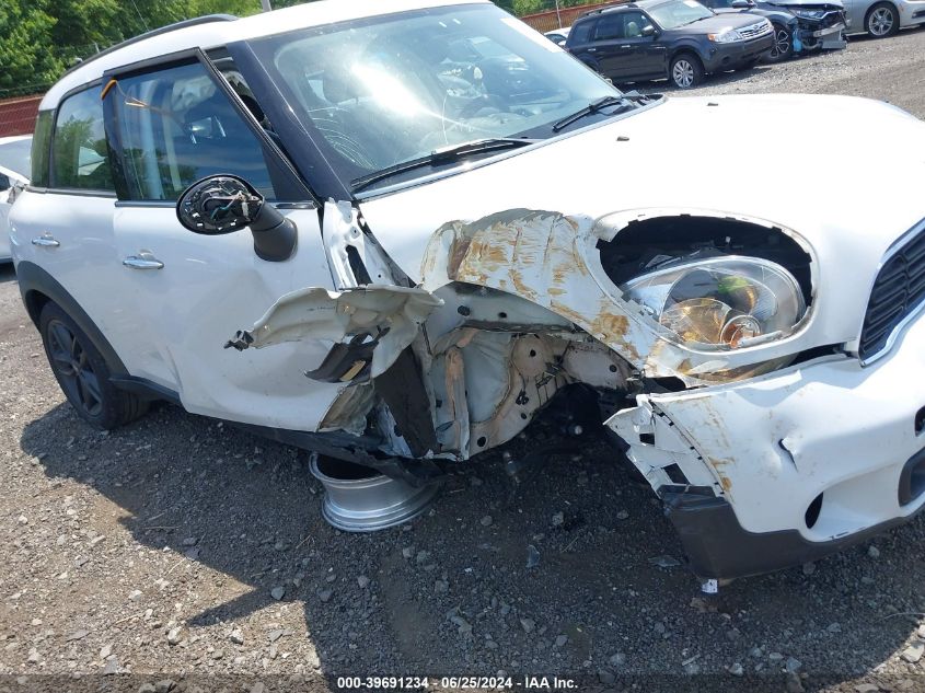 2012 Mini Cooper S Countryman VIN: WMWZC5C57CWL57029 Lot: 39691234