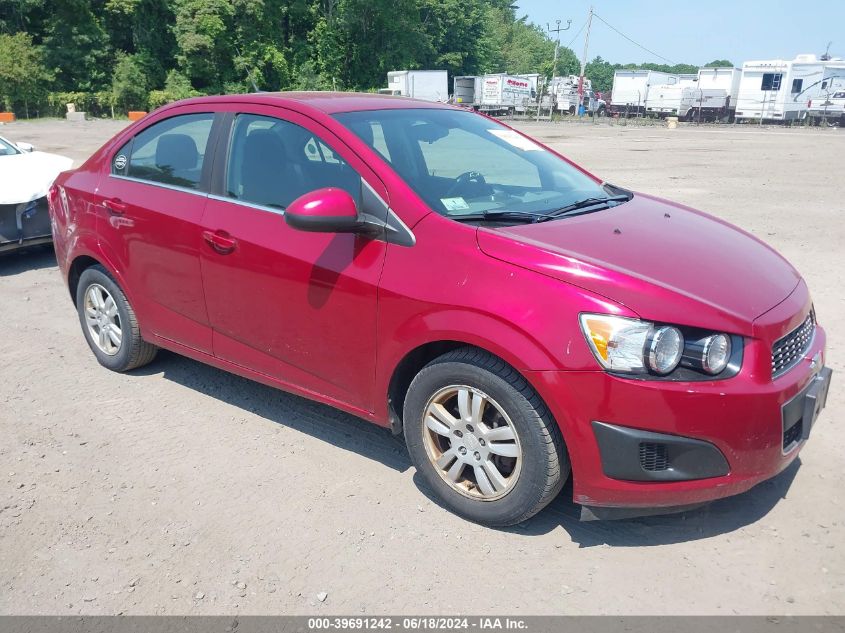 2013 Chevrolet Sonic Lt Auto VIN: 1G1JC5SH8D4179861 Lot: 39691242