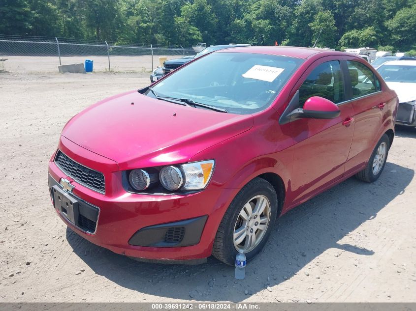 2013 Chevrolet Sonic Lt Auto VIN: 1G1JC5SH8D4179861 Lot: 39691242