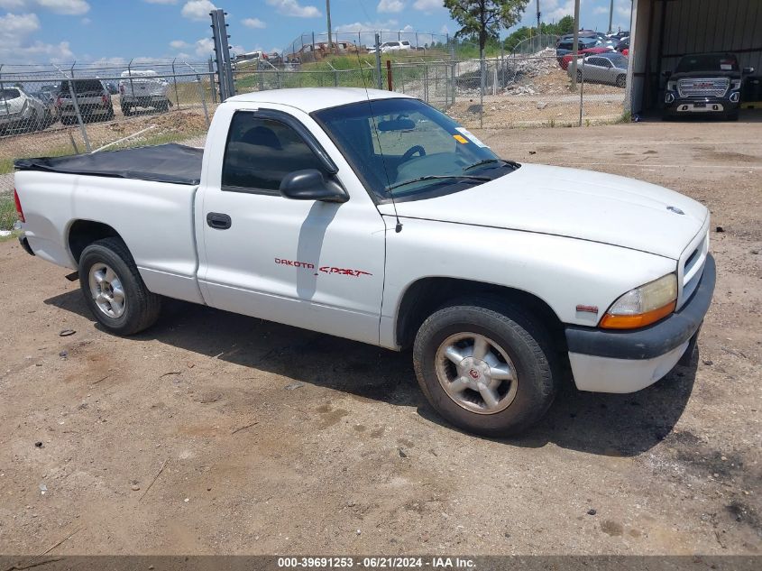 1998 Dodge Dakota Sport VIN: 1B7FL26P6WS588811 Lot: 39691253